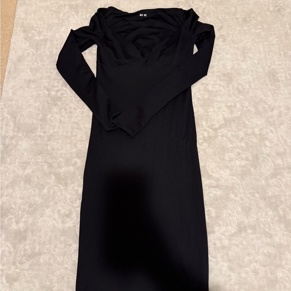 ALIX NYC Black Long Sleeve Dress